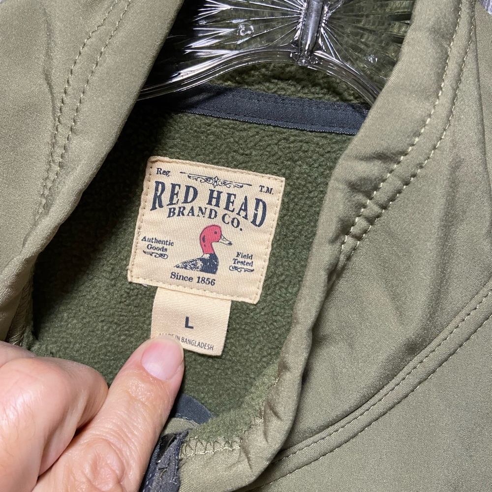 Redhead softshell men’s fleece jacket